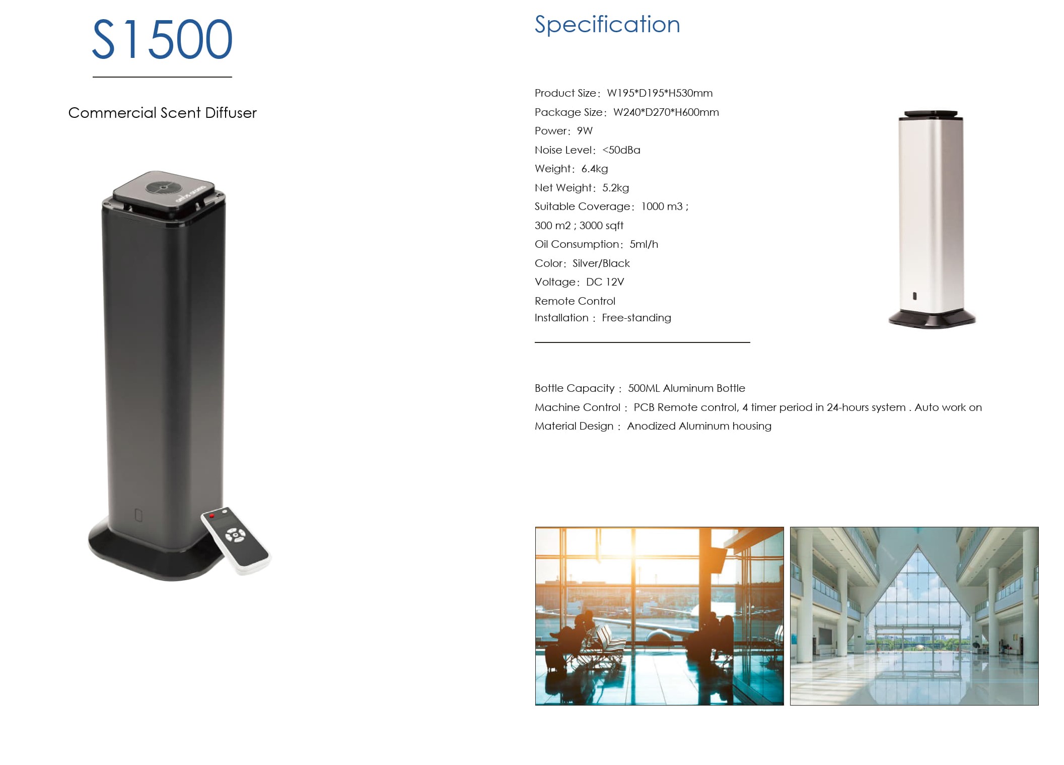 Breeze 1500 Specs